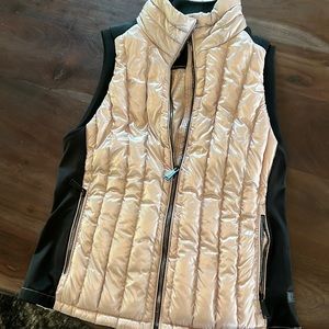 Calvin Klein pink puffer vest